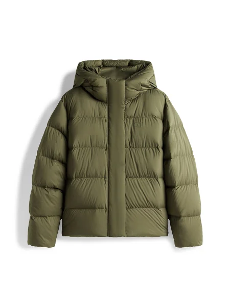 Tommy Hilfiger Geacă din puf Verde kaki
