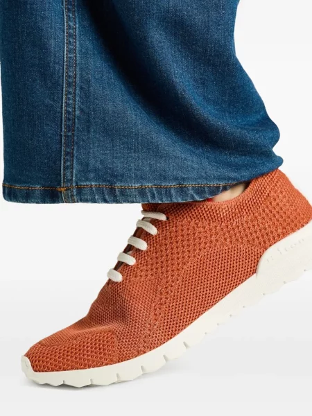 Sneakerși Kiton portocaliu