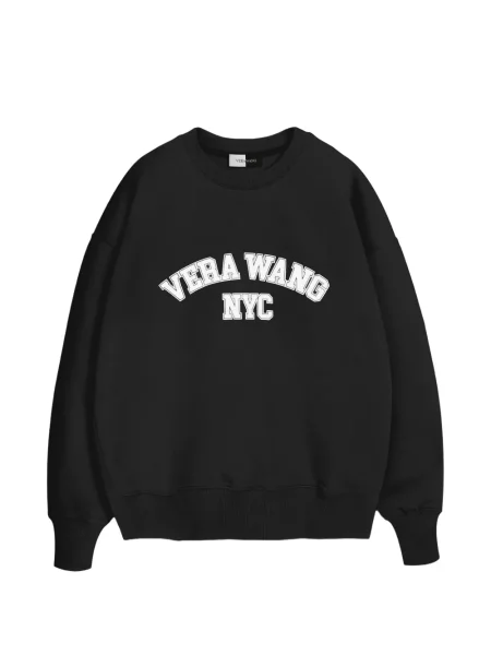 Hanorac crewneck Vera Wang negru