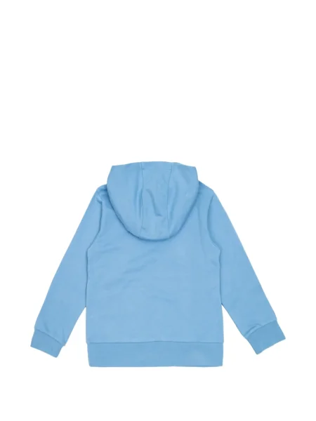 Bluza z kapturem dziecięca Moncler Enfant niebieska