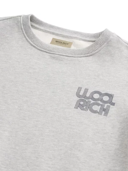 Bluza dziecięca Woolrich szara