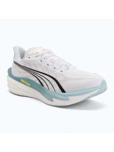 Încălțăminte de alergare pentru bărbați PUMA Deviate Nitro 4 white alb