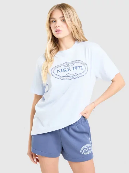 Nike T-Shirt Nsw Trnd Boxy niebieska