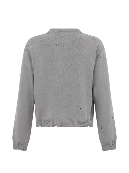 Pulover Maison Mihara Yasuhiro din jacard gri
