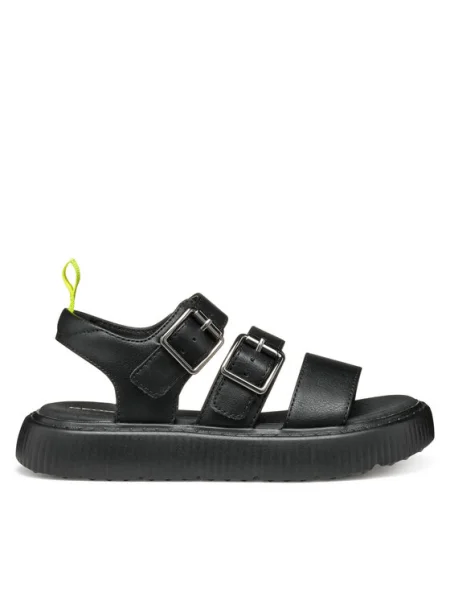 Geox Sandale J Kodette Gir M negru