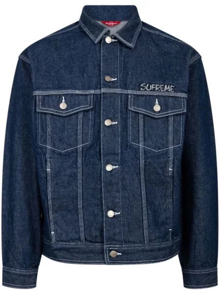 Kurtka jeansowa Supreme niebieska