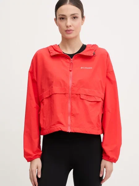 Columbia kurtka trekkingowa Spire Valley czerwona