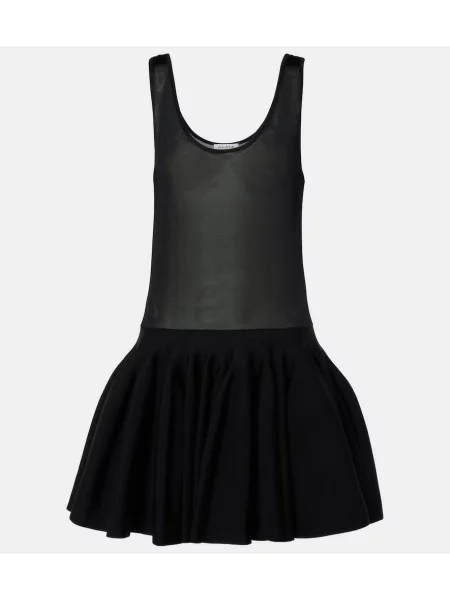 Rochie Alaïa tricotate negru