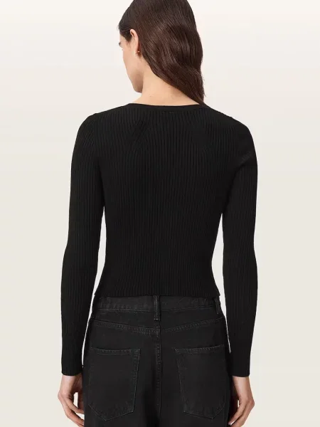 AllSaints кардиган з віскозою CRUZ ZIP