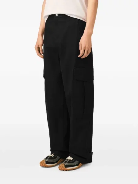 Pantaloni cargo Ami Paris negru