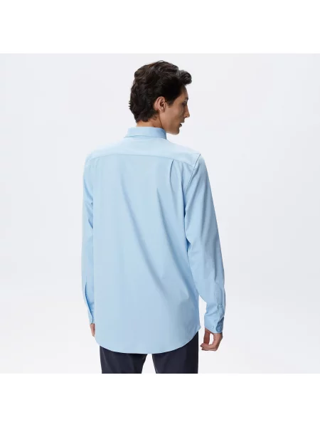 Рубашка Lacoste голубая