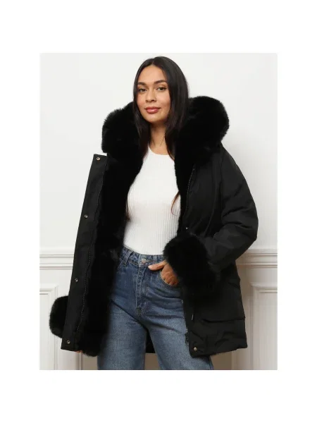 Palton La Modeuse negru