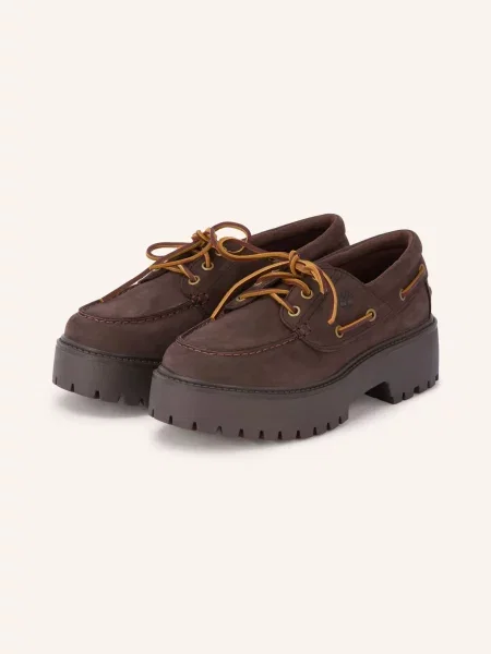 Timberland Lodní Mokasíny Stone Street tmavě hnědá