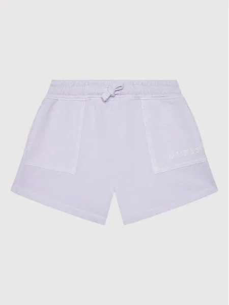 Guess Pantaloni scurți sport violet