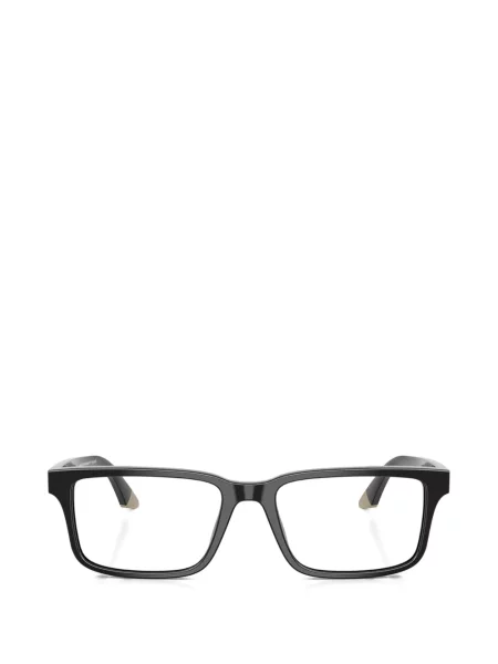 Ochelari de soare dreptunghiulari Emporio Armani negru