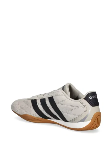 Pruhované běžecké běžecké boty Adidas Run 70S s potiskem černé