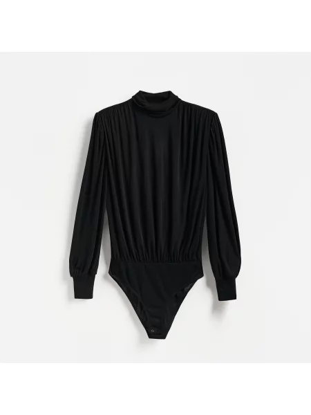 Reserved Lyocell tartalmú body fekete