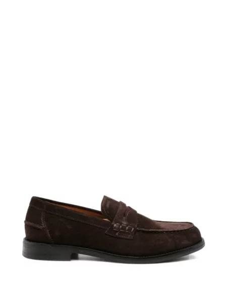 Pantofi loafer Vagabond cu bretele maro