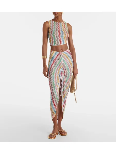 Top Missoni cu volane