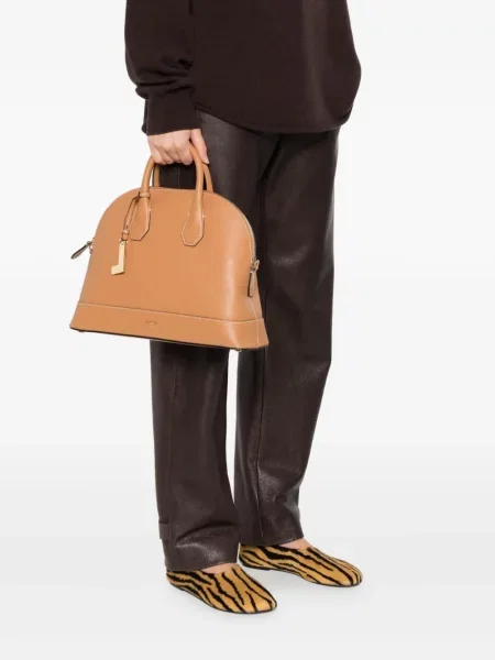 Geantă shopper Lancel maro