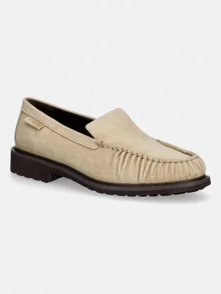 Pantofi Love Moschino din piele bej