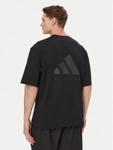 Adidas T-Shirt PrimeLift Workout Oversize czarny