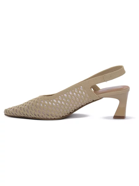Pantofi Miss Elastic maro