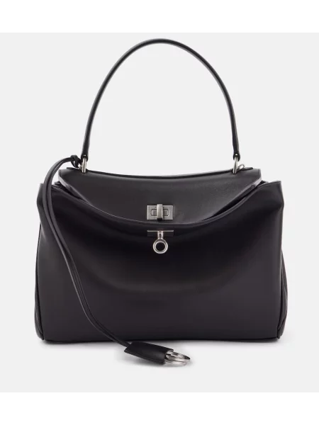 Geanta de piele Balenciaga din piele negru