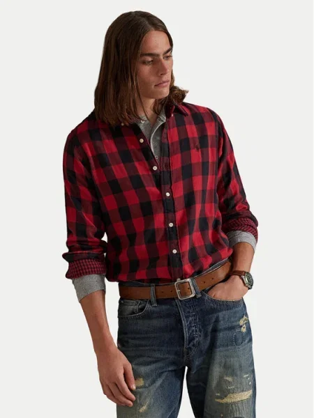 Polo Ralph Lauren Cămașă roșu