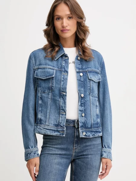 Дънково яке Tommy Hilfiger преходен модел синьо