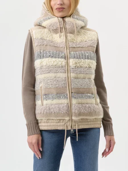 Жилет Panicale Cashmere бежевий