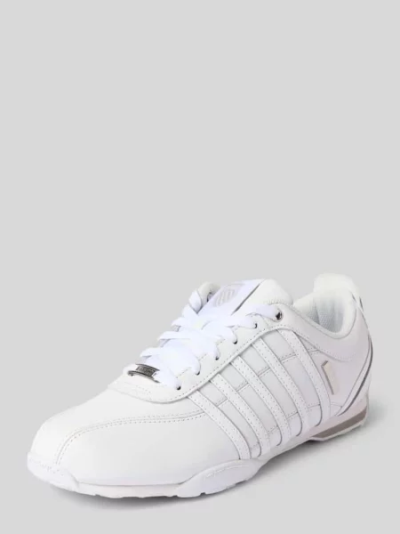 Sneakersy ze skóry z detale z logo model Arvee K-swiss białe