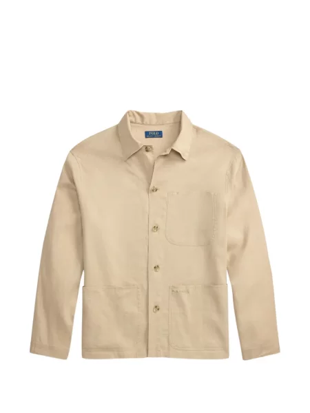 Tricou polo Polo Ralph Lauren cu dungi cu două rânduri de nasturi cu aplicații negru