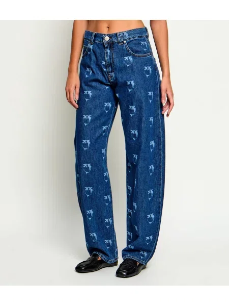 Pinko Blugi Eloise | Tapered fit albastru