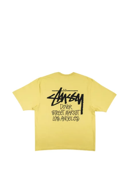Tricou Stüssy streetstyle galben