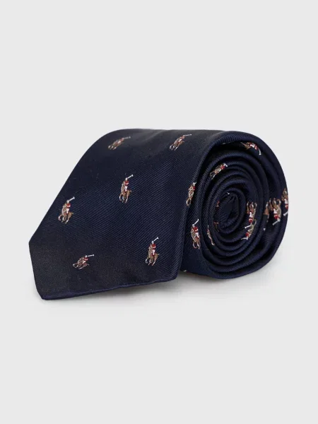 Polo Ralph Lauren Svilena kravata modra