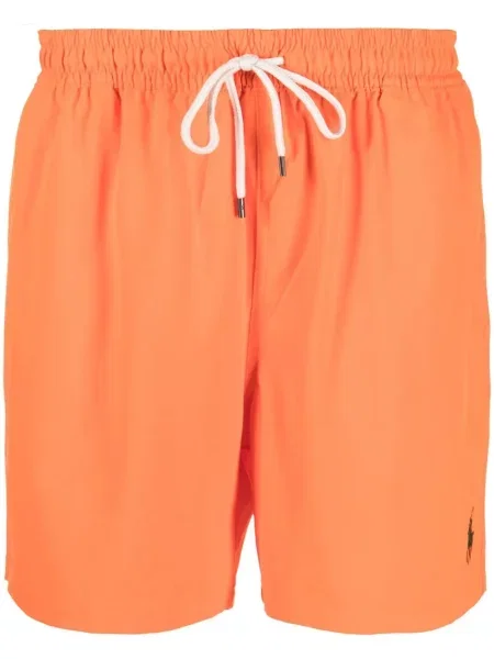 Slip de baie Polo Ralph Lauren cu cordon alb