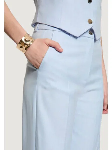 Morgan Hlače Svijetlo plava