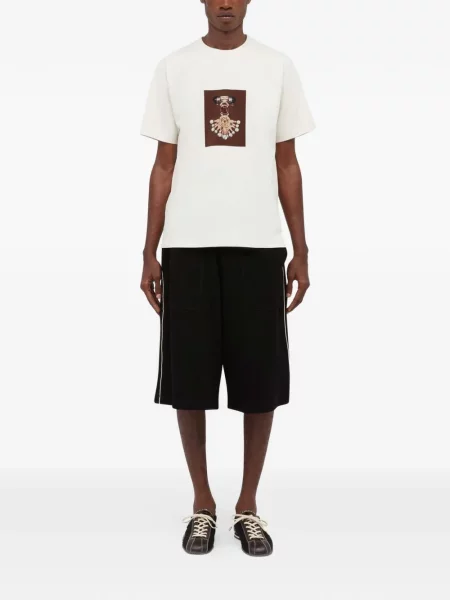 Pantaloni scurți Wales Bonner negru