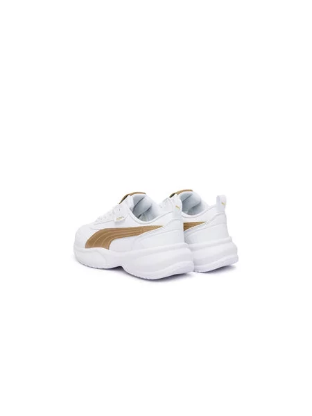 Balerinos Puma Cilia 2 Mode Metallic Glam 01 balta