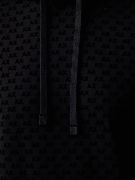 Armani Exchange кофта з капюшоном з бавовною