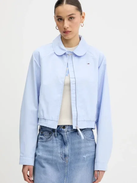 Tommy Jeans kurtka niebieska