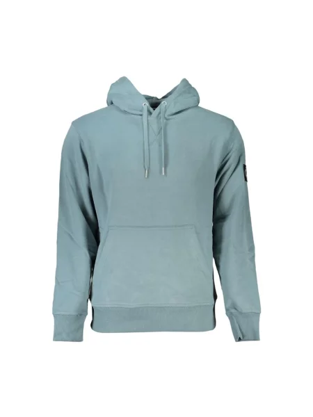 Bluza z kapturem Calvin Klein Jeans zielona