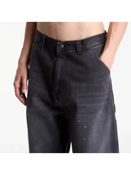 Szerokie jeansy Carhartt Wip szare