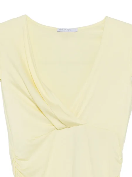 Tricou Patrizia Pepe galben