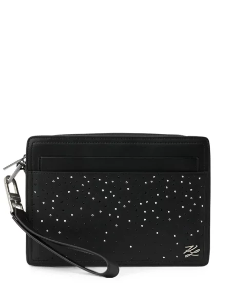 Stras geantă Karl Lagerfeld K/Autograph negru