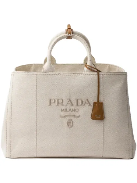Geantă Prada cu broderie