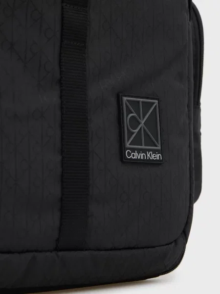 Рюкзак Calvin Klein с принтом черный