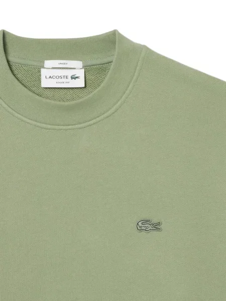 Hanorac Lacoste cu broderie verde