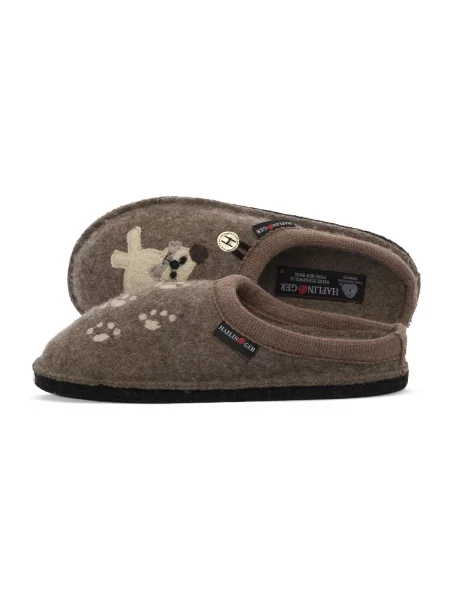 Pantofi Haflinger bej